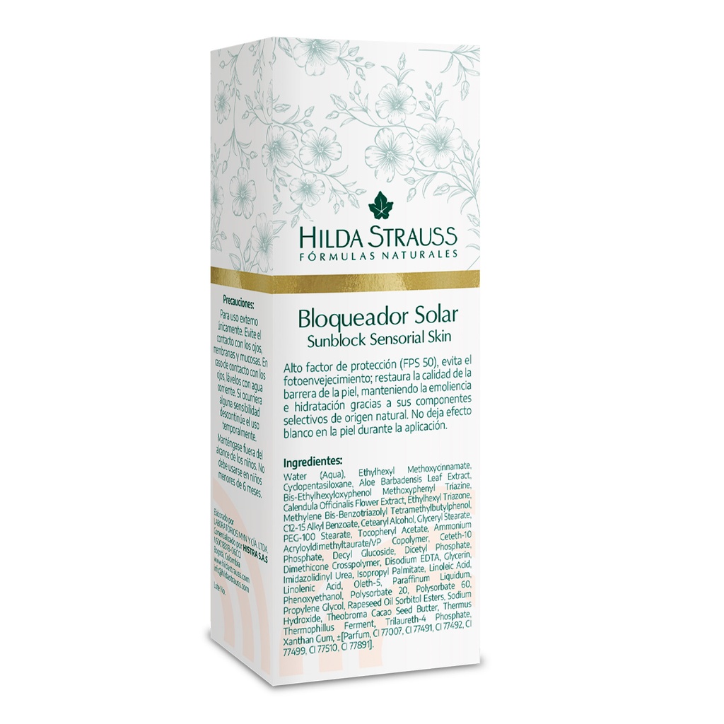 SUNBLOCK SENSORIAL SKIN BLOQUEADOR SOLAR