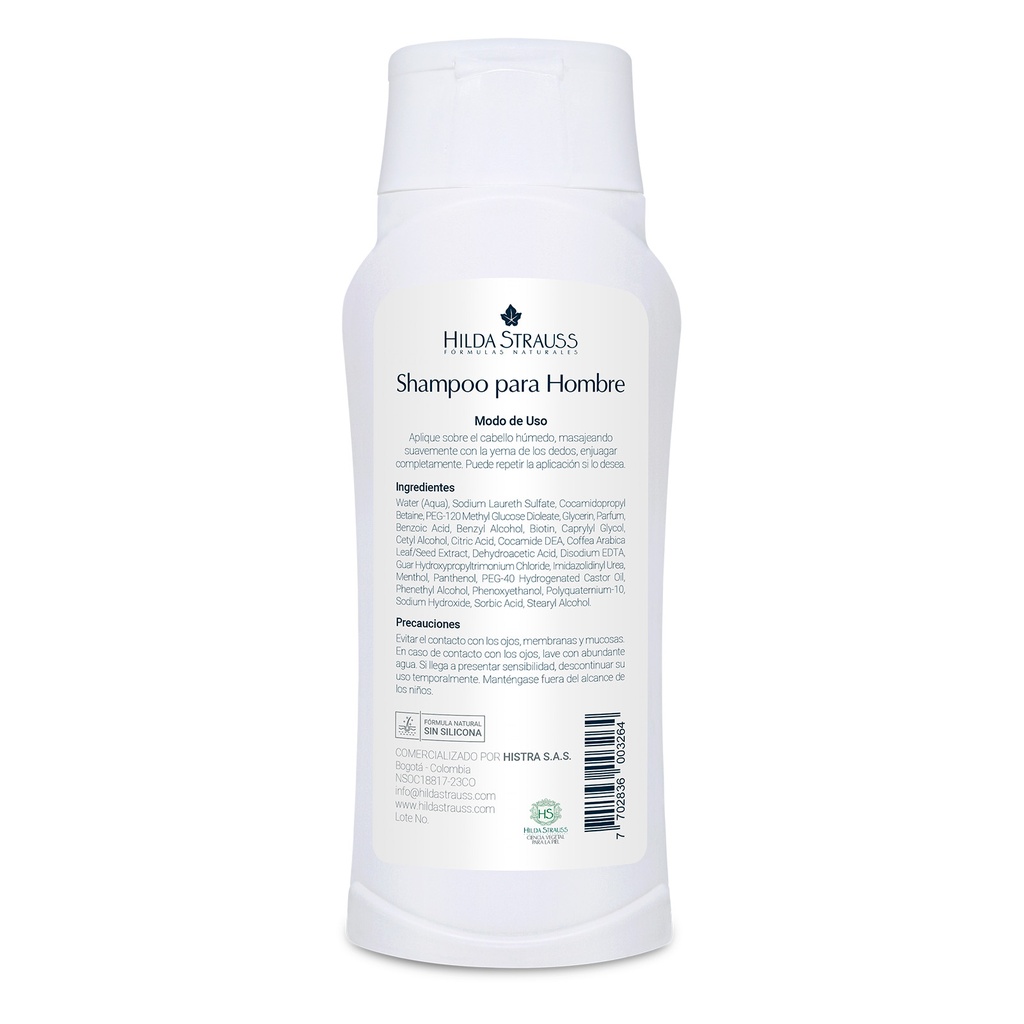 SHAMPOO PARA HOMBRE