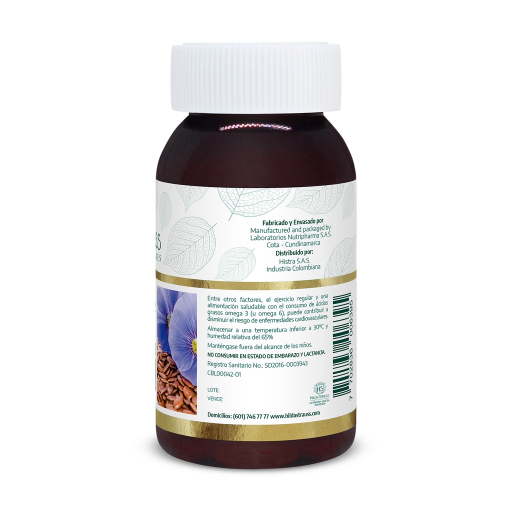 ACEITE DE LINAZA - OMEGA 3-6-9