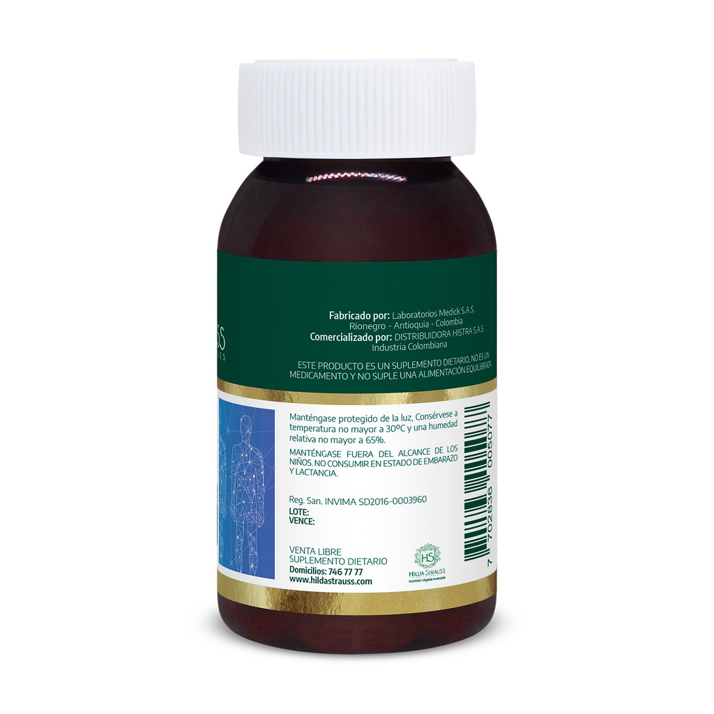 CALCIO MAGNESIO y VIT. D3 90 CAPSULAS