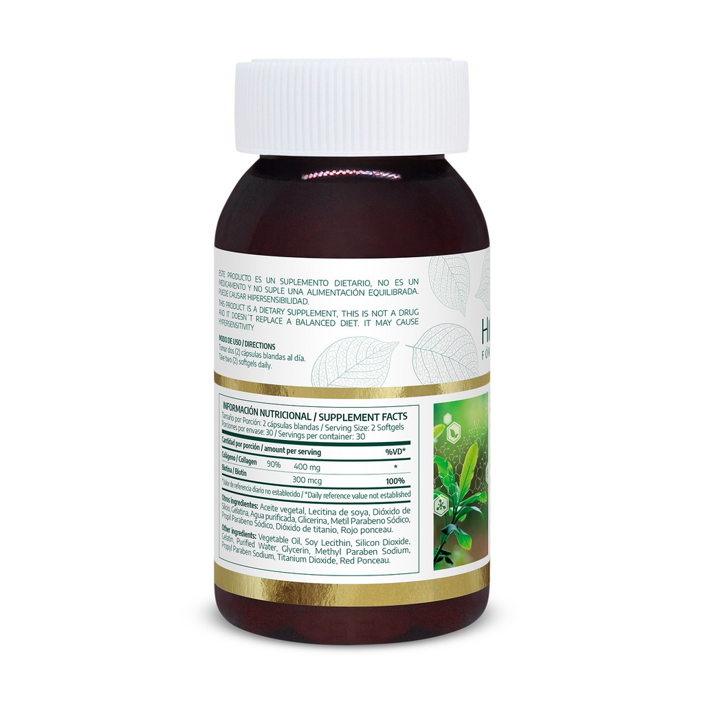 COLAGENO + BIOTINA