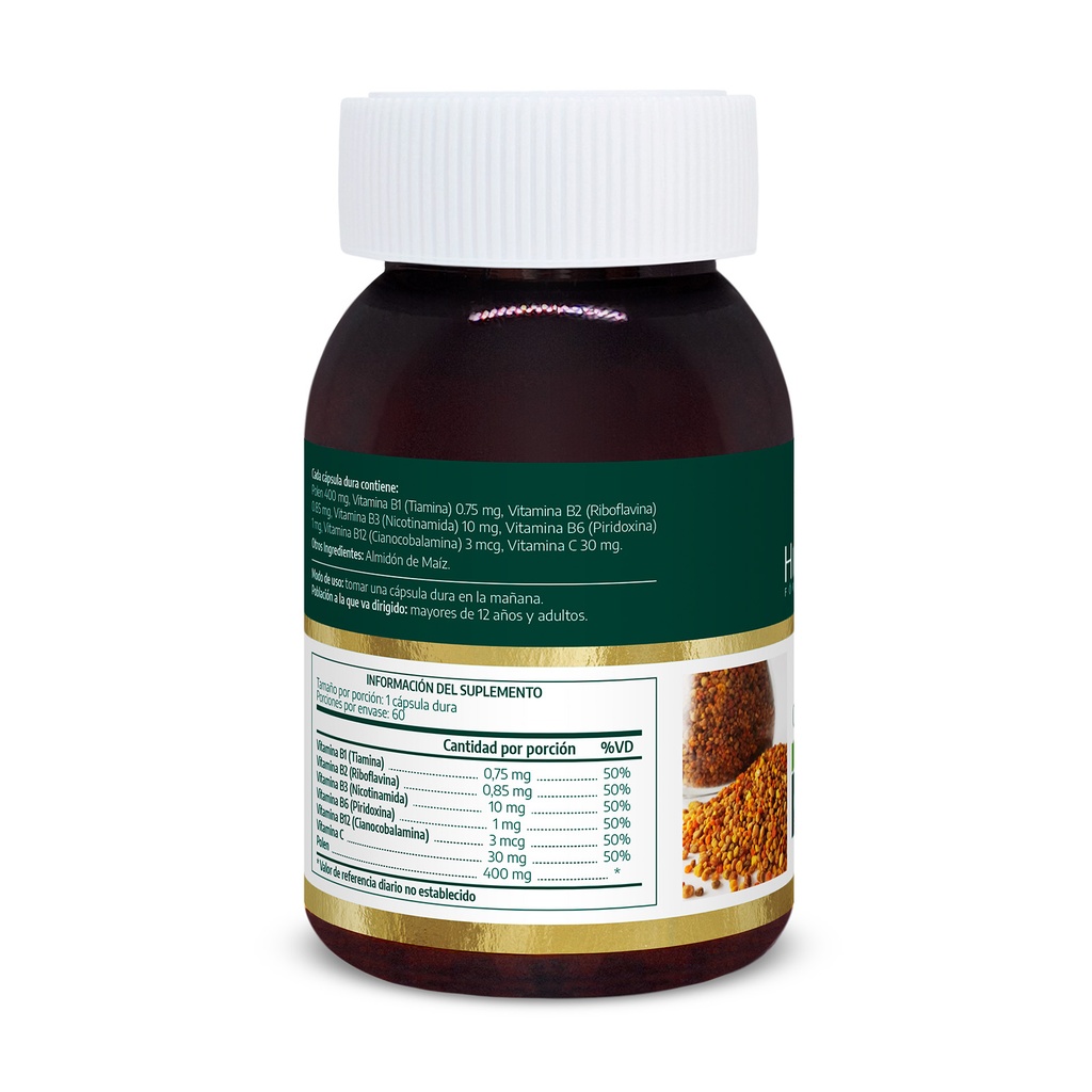 POLEN CON VITAMINAS 60 CAPS