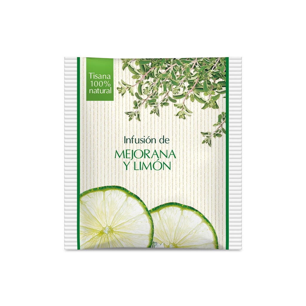 INFUSIÓN DE MEJORANA Y LIMÓN