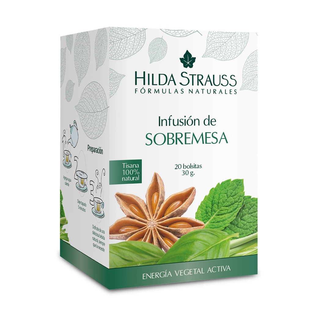 INFUSIÓN DE SOBREMESA