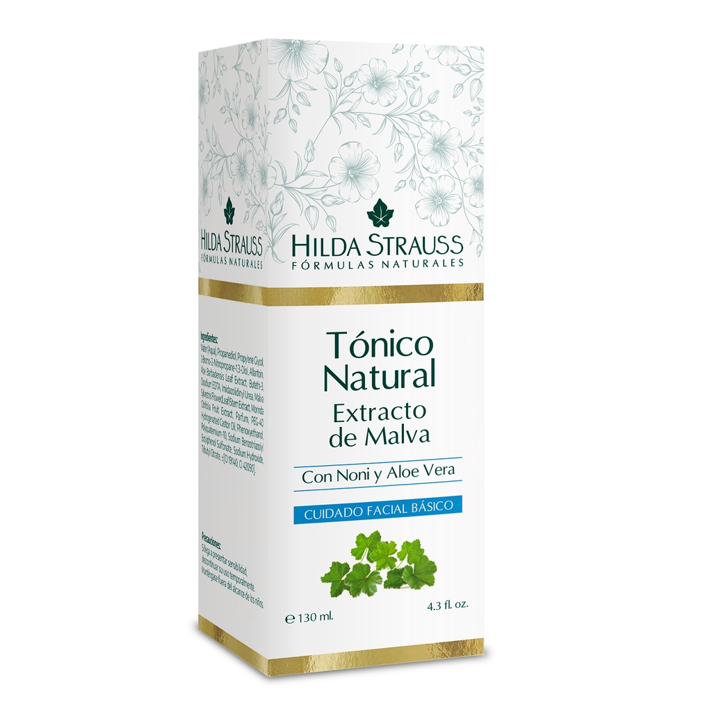 TÓNICO NATURAL CON EXTRACTO DE MALVA