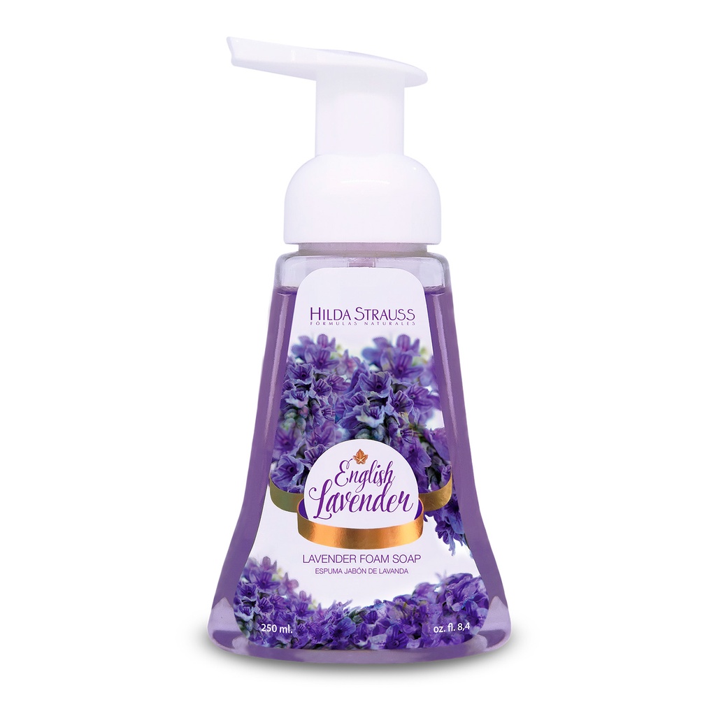 [1519] LAVANDA INGLESA ESPUMA JABÓN DE LAVANDA